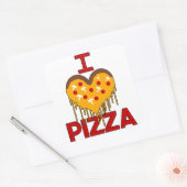 Nein, Duh! Quadratischer Aufkleber (Umschlag)