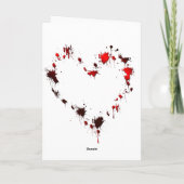 Nein! Feiertagskarte (Rückseite)