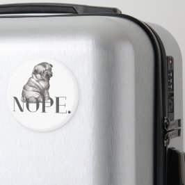 Nein. Funny French Bulldog Dog Lover Magnet