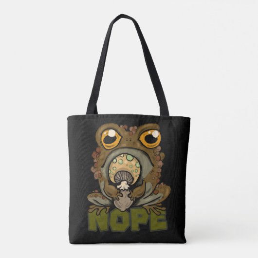 Nein! Grumpy Toad Tasche (Rückseite)