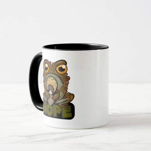 Nein! Grumpy Toad Tasse (Vorderseite Links)