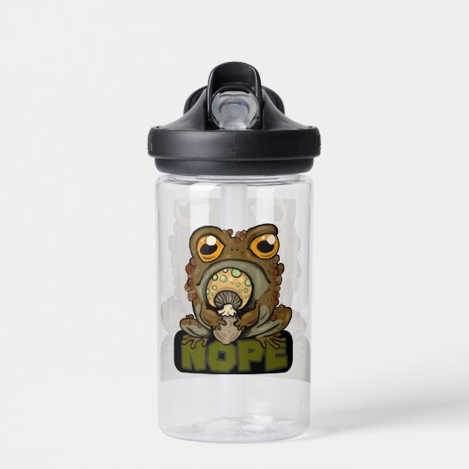 Nein! Grumpy Toad Trinkflasche (Vorne)
