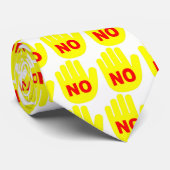 "NEIN" HandKrawatte Krawatte (Gerollt)