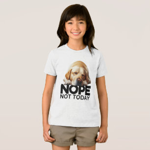 Nein, heute nicht, Gelber Labrador Tri-Blend Shirt