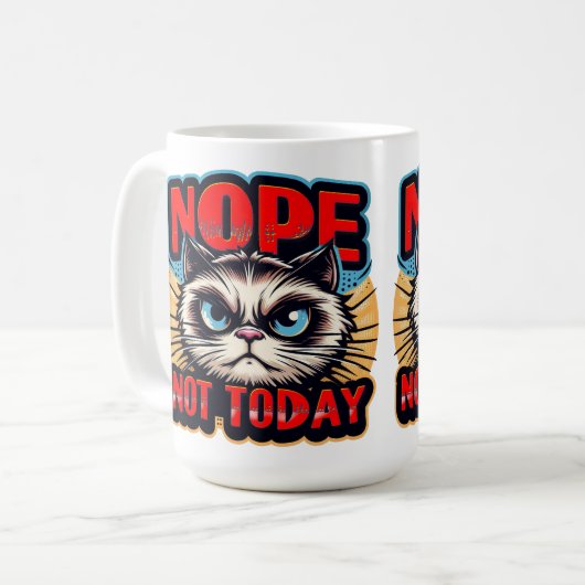 Nein, heute nicht kaffeetasse (Vorderseite Links)