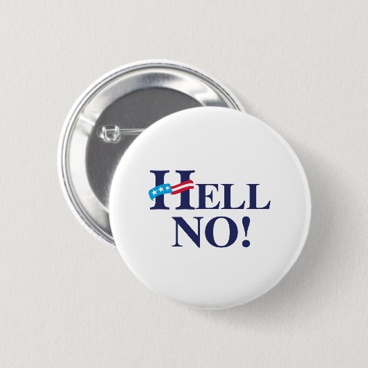 Nein Hillary - .png Button (Vorne & Hinten)