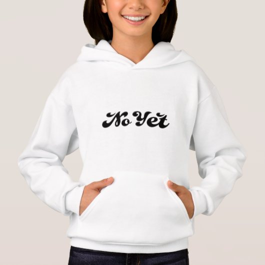 Nein Hoodie (Vorderseite)