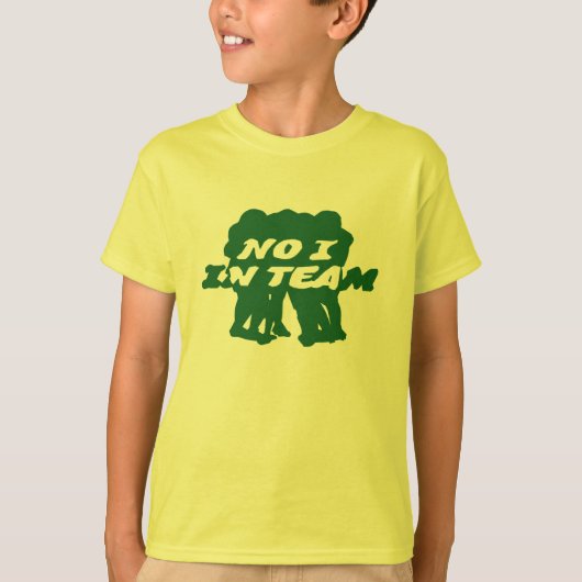 Nein I im T-Shirt von Team Kid (Vorderseite)