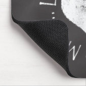Nein, i-Liebe Sie mehr Mousepad (Ecke)