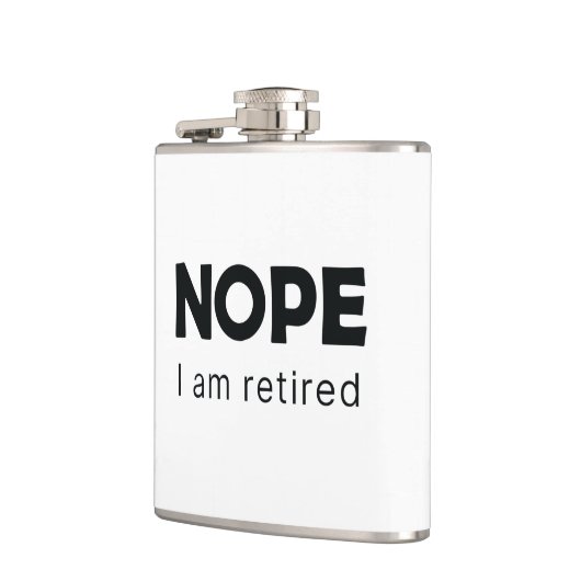 Nein, ich bin pensioniert flachmann (Links)