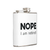 Nein, ich bin pensioniert flachmann (Rechts)