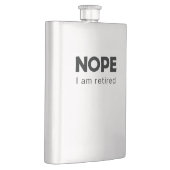 Nein, ich bin pensioniert flachmann (Rechts)