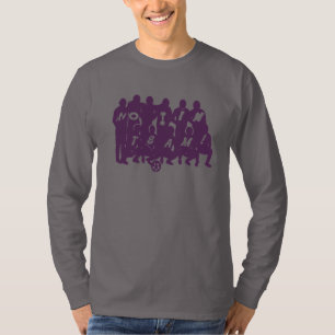 Nein, ich im Fußball-Langschläfer-T-Shirt der Mann T-Shirt