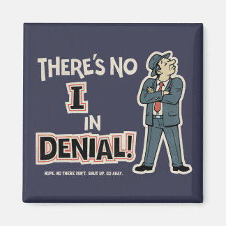 Nein "Ich" in Verleugnung Magnet
