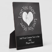 Nein, ich Liebe Sie mehr Fotoplatte (Seite)