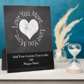 Nein, ich Liebe Sie mehr Fotoplatte (Seite)