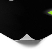 "Nein, ich werde dein Oszilloskop nicht sinken las Poster (Ecke)