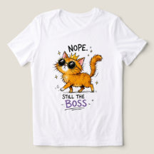 Nein, immer noch die Boss-Katze T-Shirt