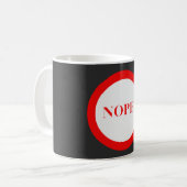 Nein! Kaffeetasse (Vorderseite Links)