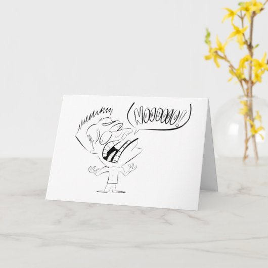 Nein! Karte (Gelbe Blume)