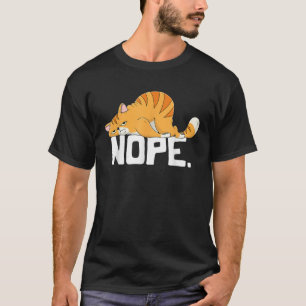 Nein Katzenliebhaber Geschenk Nein s für Frauen Fa T-Shirt