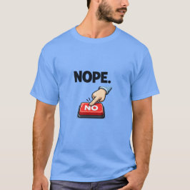 NEIN | Lustiges sarkastisches Meme-Design T-Shirt