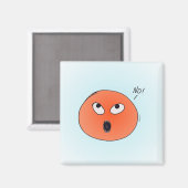 "Nein!" Magnet (Vorderseite/Rückseite)