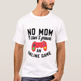 Nein, Mama, ich kann T - Shirt nicht anhalten