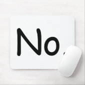 Nein mousepad (Mit Mouse)