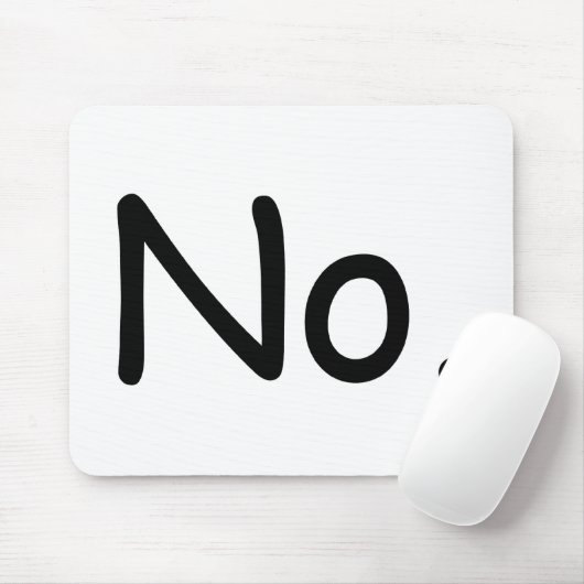 Nein mousepad (Mit Mouse)