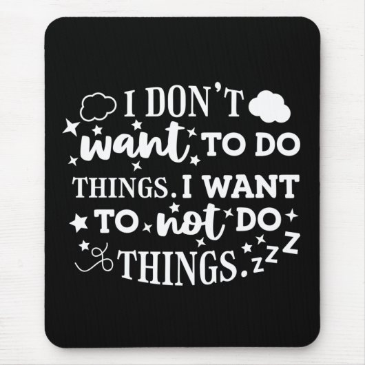 Nein, Mousepad (Vorne)