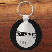 Nein! Nicht heute Funny Introvertiert Schlüsselanhänger (Vorderseite)