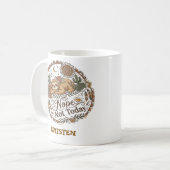 Nein. Nicht Heute. Süßes Faules Faultier Kaffeetasse (Vorderseite Links)