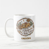 Nein. Nicht Heute. Süßes Faules Faultier Kaffeetasse (Links)