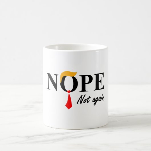 Nein. Nicht wieder. Kaffeetasse (Mittel)