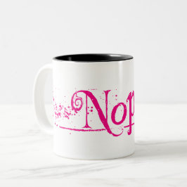 Nein. Nur nein. Zweifarbige Tasse