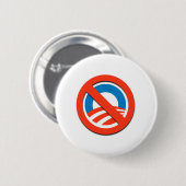 NEIN "O"/kein Obama Button (Vorne & Hinten)