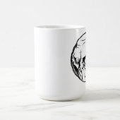 NEIN Raserei-Gesicht Kaffeetasse (Mittel)