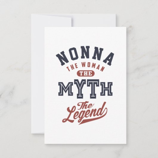 Nein RSVP Karte (Vorderseite)