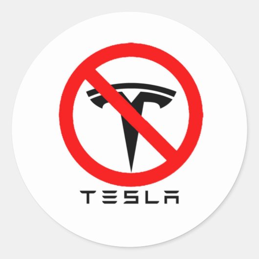 NEIN RUNDER AUFKLEBER (Vorderseite)