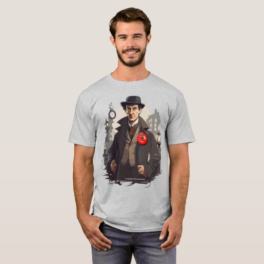 Nein S— Sherlock Men-Shirt T-Shirt (Vorne ganz)