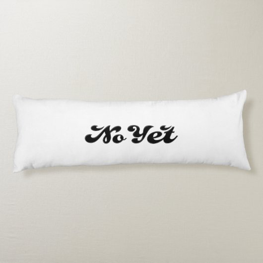 Nein Seitenschläferkissen (Rückseite)