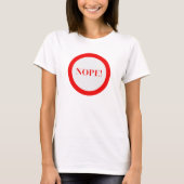 Nein! T-Shirt (Vorderseite)