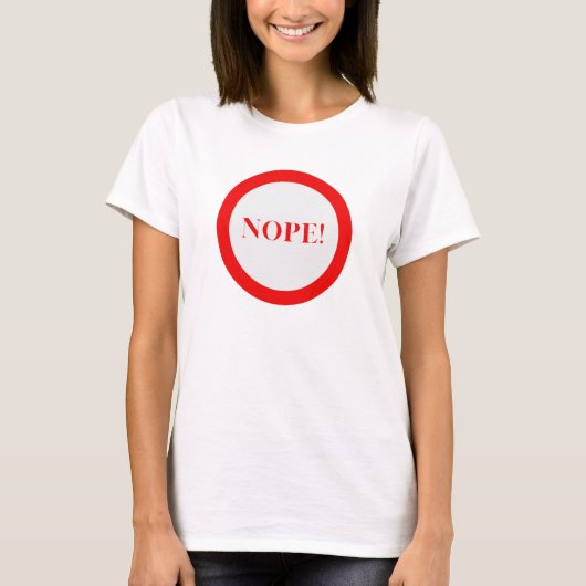 Nein! T-Shirt (Vorderseite)