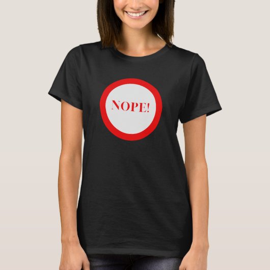 Nein! T-Shirt (Vorderseite)