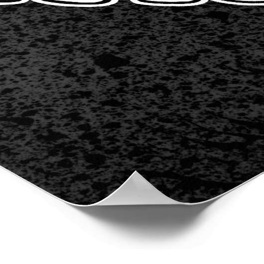 Nein! (Tread on Me) Poster (Ecke)