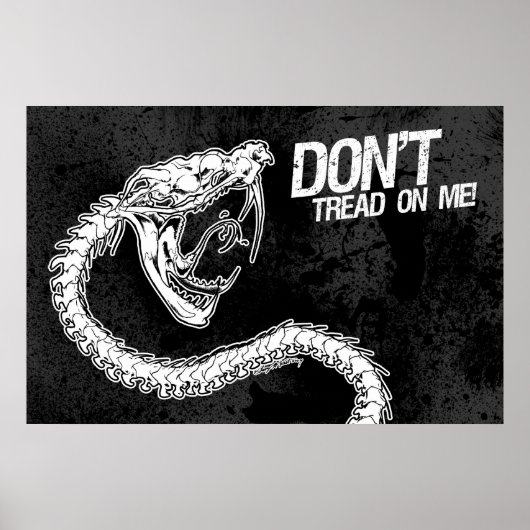 Nein! (Tread on Me) Poster (Vorne)