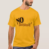 Nein und dann T-Shirt (Vorderseite)