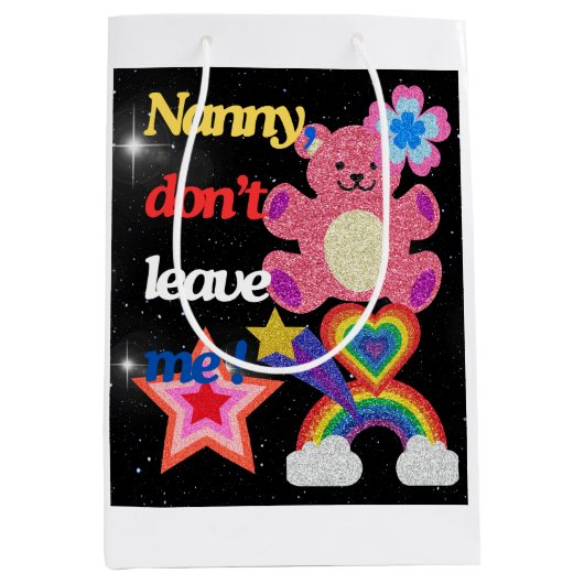 Nein, verlass mir nicht! mittlere geschenktüte (Vorderseite)