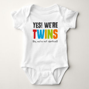 Nein, wir sind nicht identisch baby strampler